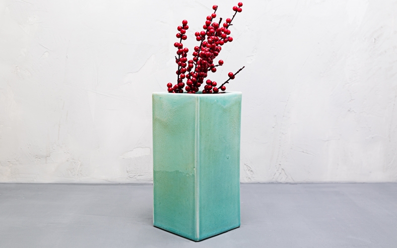 авторская керамика ручной работы декор ваза