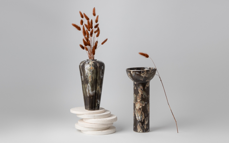 керамическая ваза авторская работа ceramum