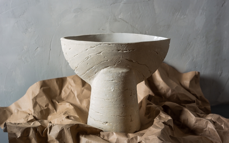 авторская керамика ваза ручной работы