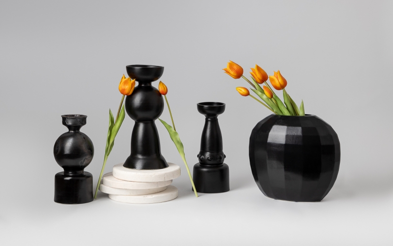 керамические подсвечники ручной работы ceramum 