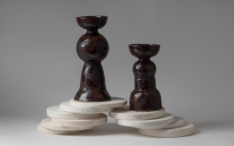 купить оригинальный керамический подсвечник ceramum  Москва