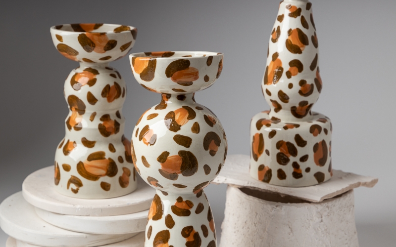 купить оригинальный керамический подсвечник ceramum  Москва
