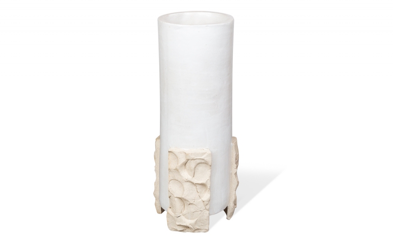 керамическая ваза из шамота 