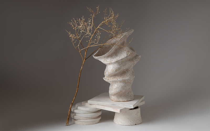 ваза ручной лепки ceramum 