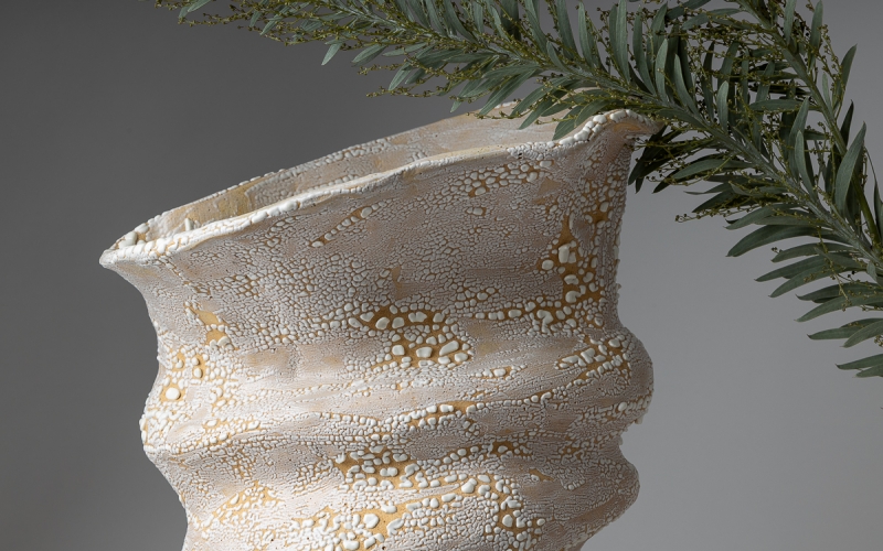 ваза ручной лепки ceramum 