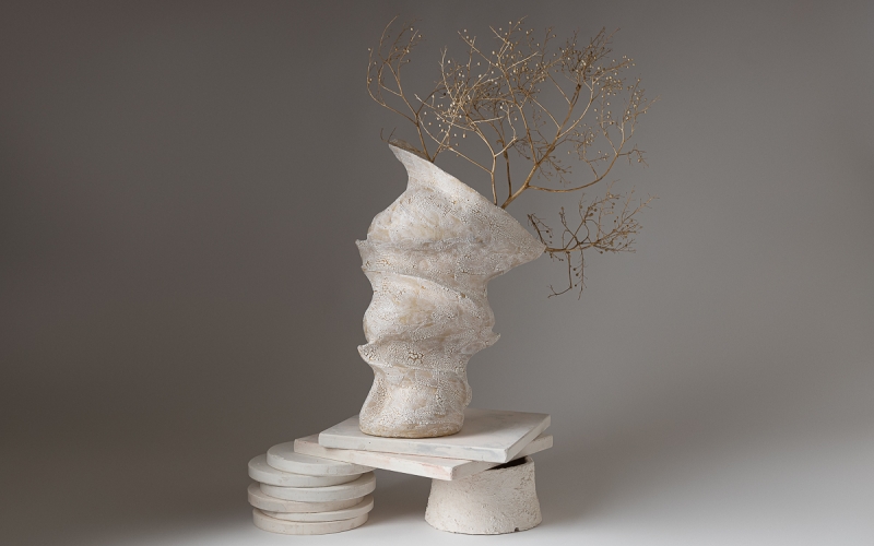 ваза ручной лепки ceramum 