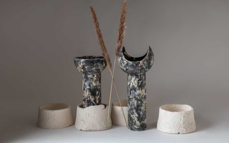 керамическая ваза авторская керамика ceramum