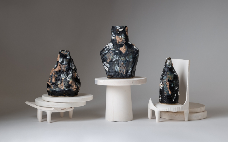керамические вазы ручной работы ceramum 