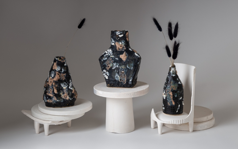 керамические вазы ручной работы ceramum 