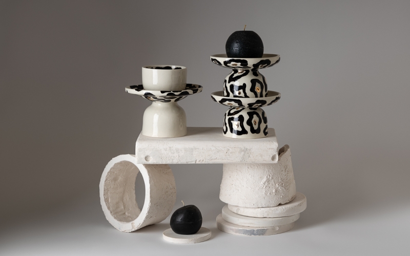 керамическая оригинальная чаша Ceramum 
