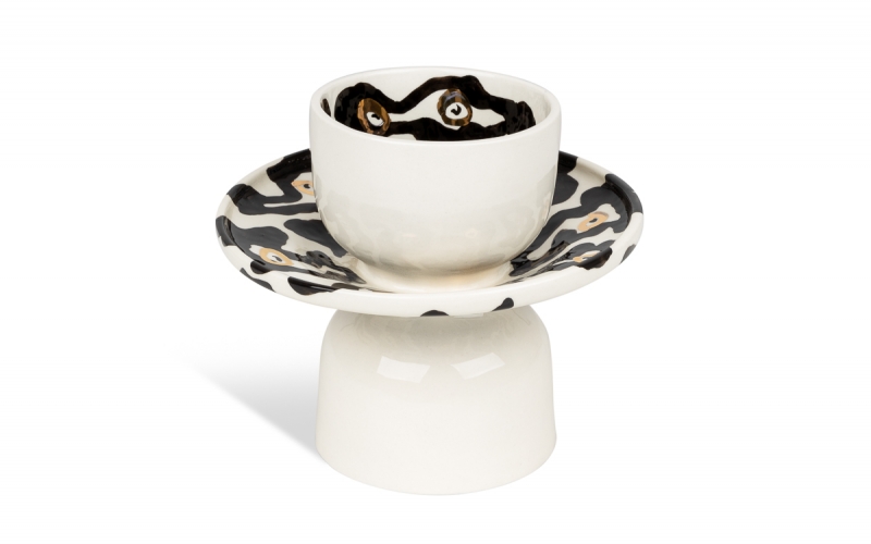 керамическая оригинальная чаша Ceramum 