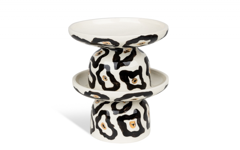 керамическая оригинальная чаша Ceramum 