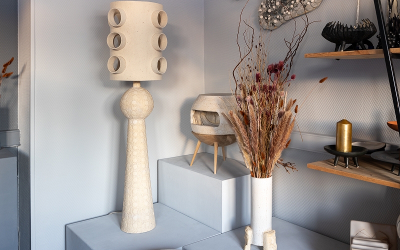 оригинальная керамическая лампа ceramum