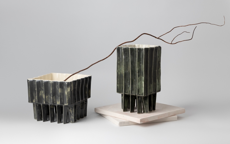 необычное керамическое кашпо ceramum