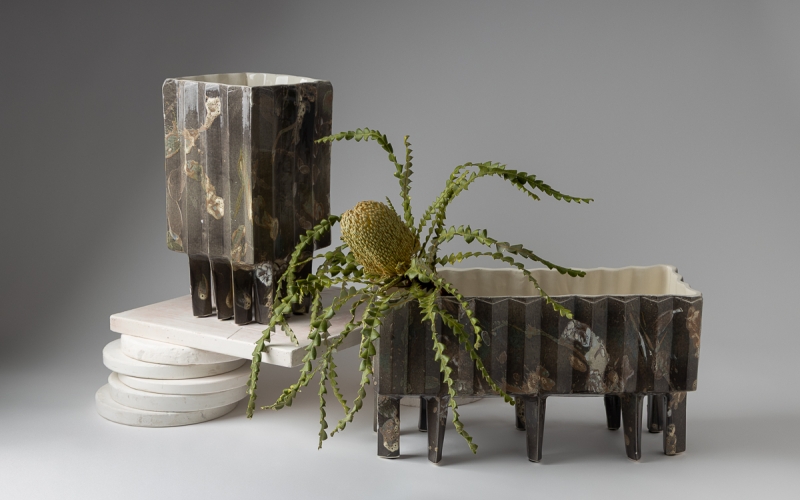 необычное керамическое кашпо ceramum