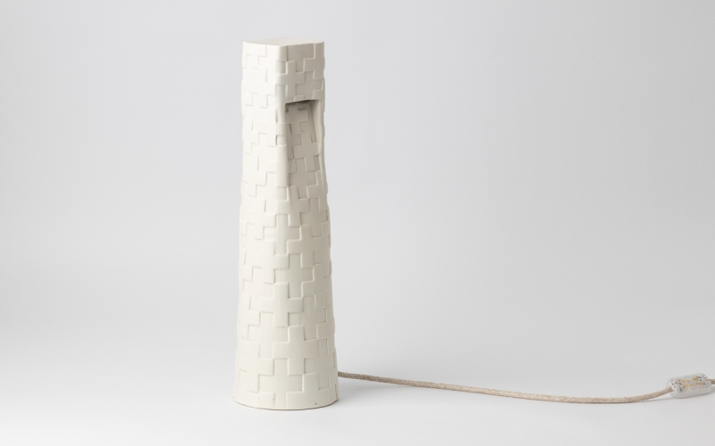 настольная керамическая лампа ceramum