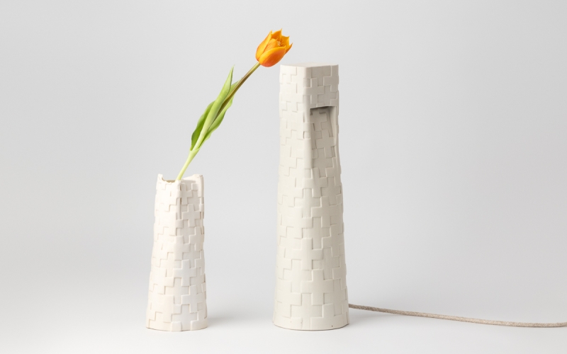 настольная керамическая лампа ceramum