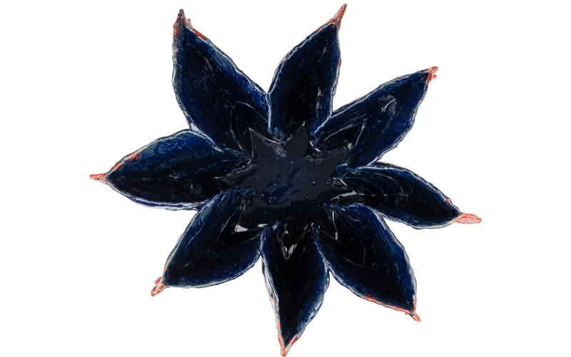 необычная керамическая ваза ручной работы