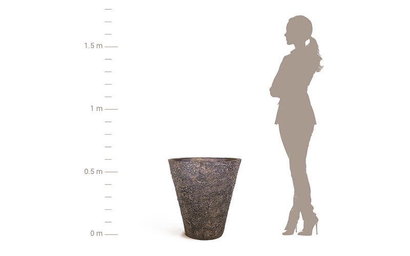 керамическое кашпо ручной работы для улицы