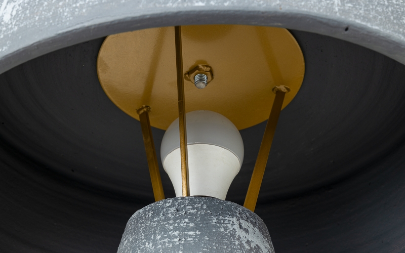 керамический светильник лампа ручной работы 