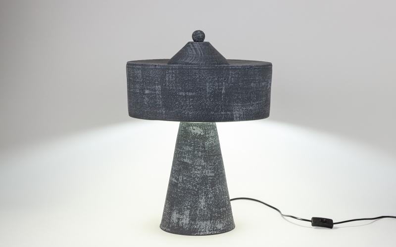 керамический светильник лампа ручной работы 