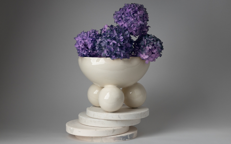 необычная керамическая чаша пиала Ceramum