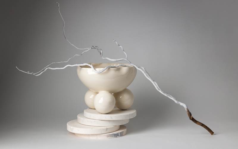 необычная керамическая чаша пиала Ceramum