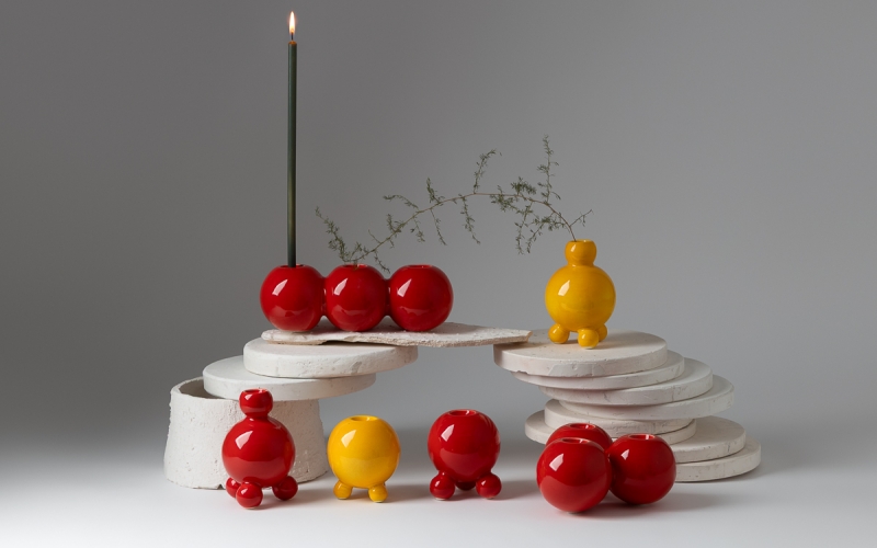 керамический подсвечник ceramum 