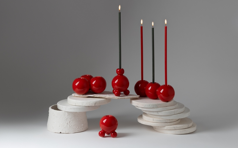 керамический подсвечник ceramum 