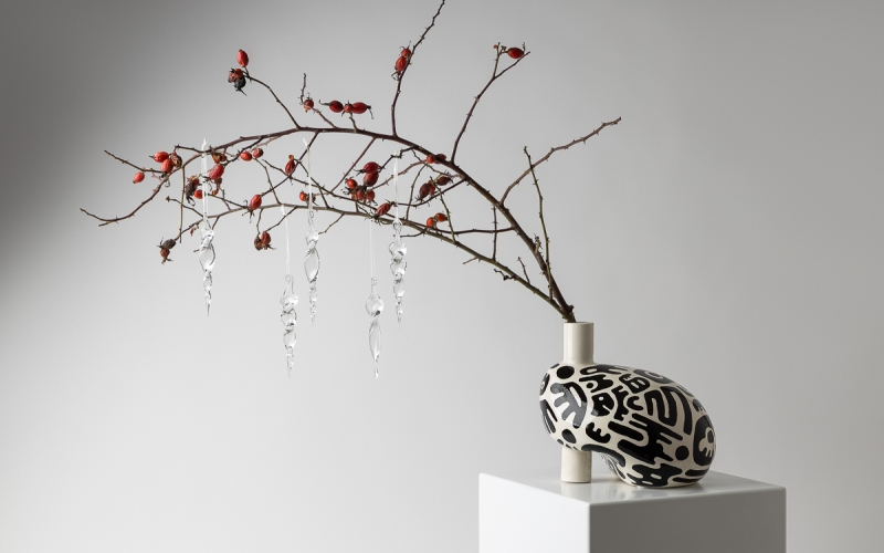 керамическая ваза ceramum