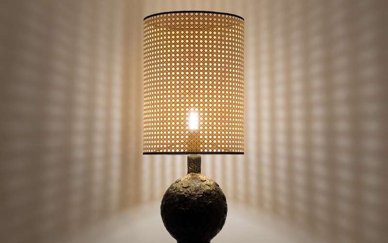 керамическая лампа ручной работы ceramum