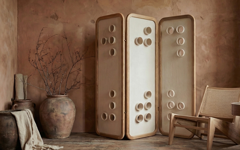 авторская ширма ручной работы 