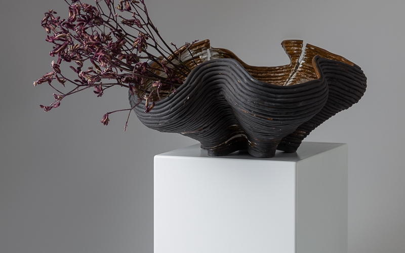 керамическая ваза ceramum