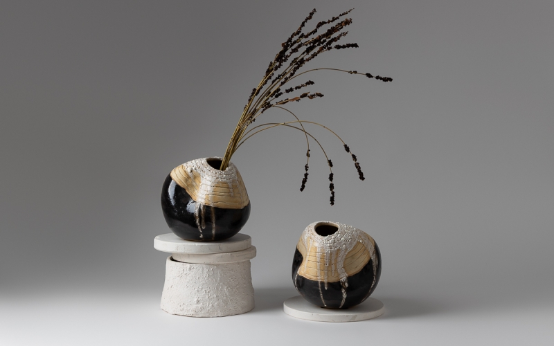 керамическая ваза ceramum