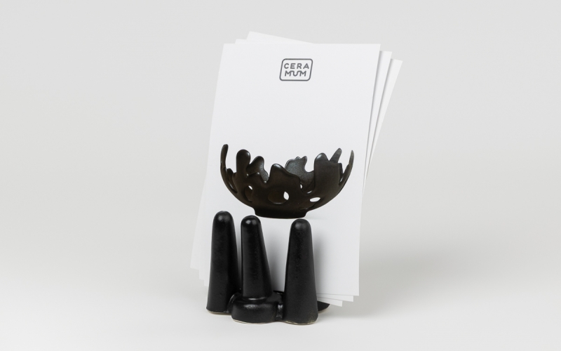 керамический подсвечник ceramum