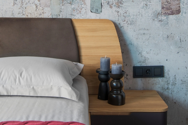 декор ручной работы керамический подсвечник 