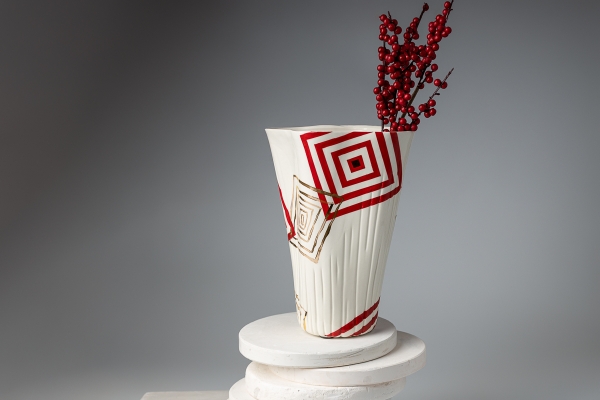 керамическая ваза ceramum 