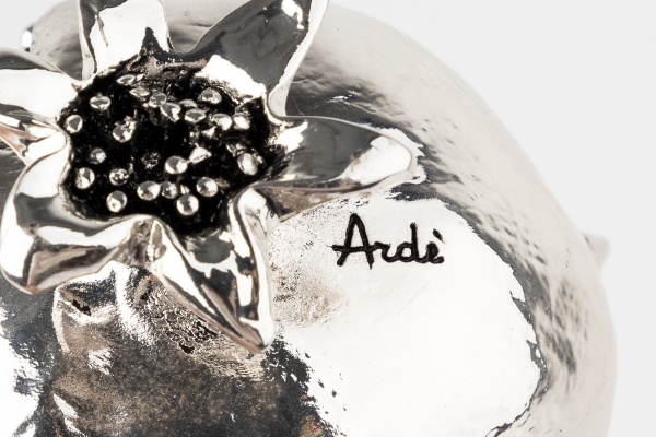 Гранат ARDE Silverplated Signed 