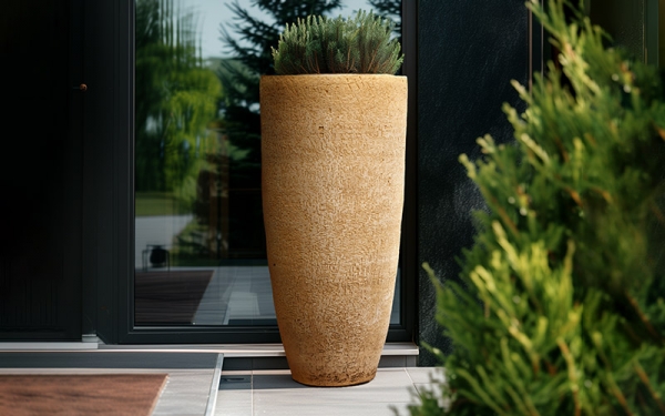 большое напольное керамическое кашпо Ceramum