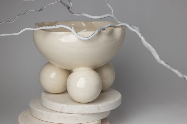 необычная керамическая чаша пиала Ceramum