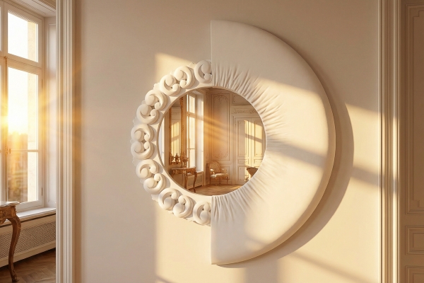 гипсовое зеркало ceramum 